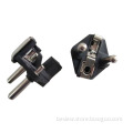 Two-Pin Plug Insert with 4mm Brass Pins (MA003-3*4m)